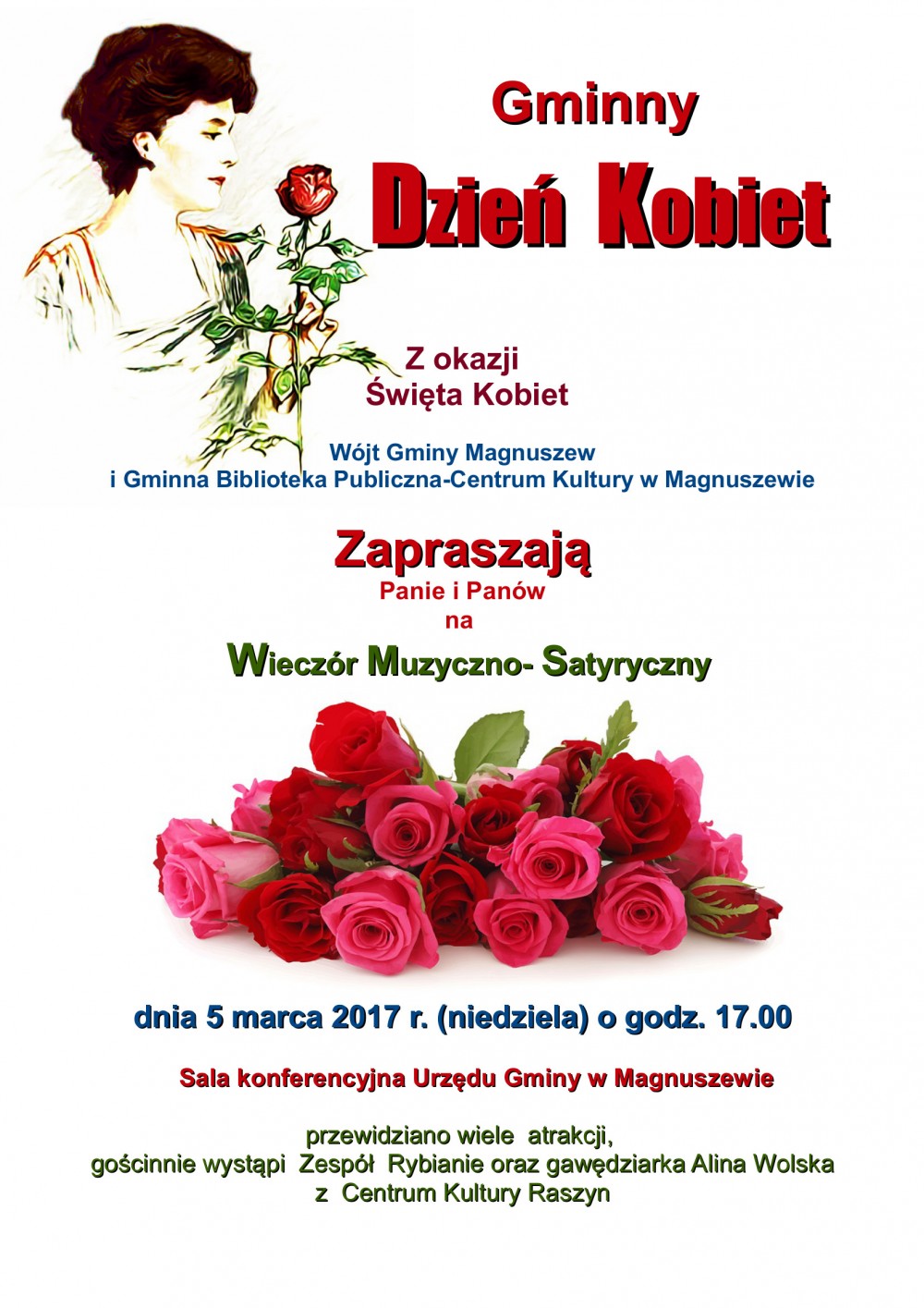 Plakat na dzień kobiet 2017