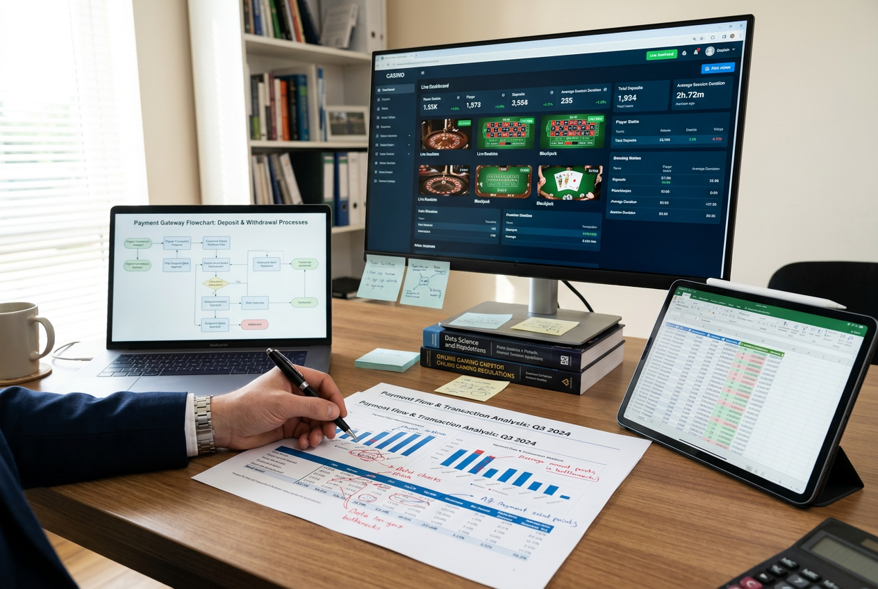 Praca analityków Biblioteka Magnuszew weryfikujących płatności kasynowe