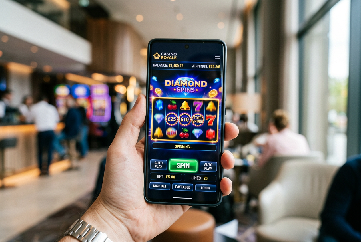Nowoczesny interfejs kasyna online na smartfonie w 2026 roku